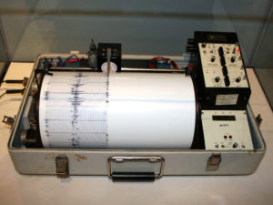 Kinemetrics Seismograph formerly used by the United States Department of the Interior.