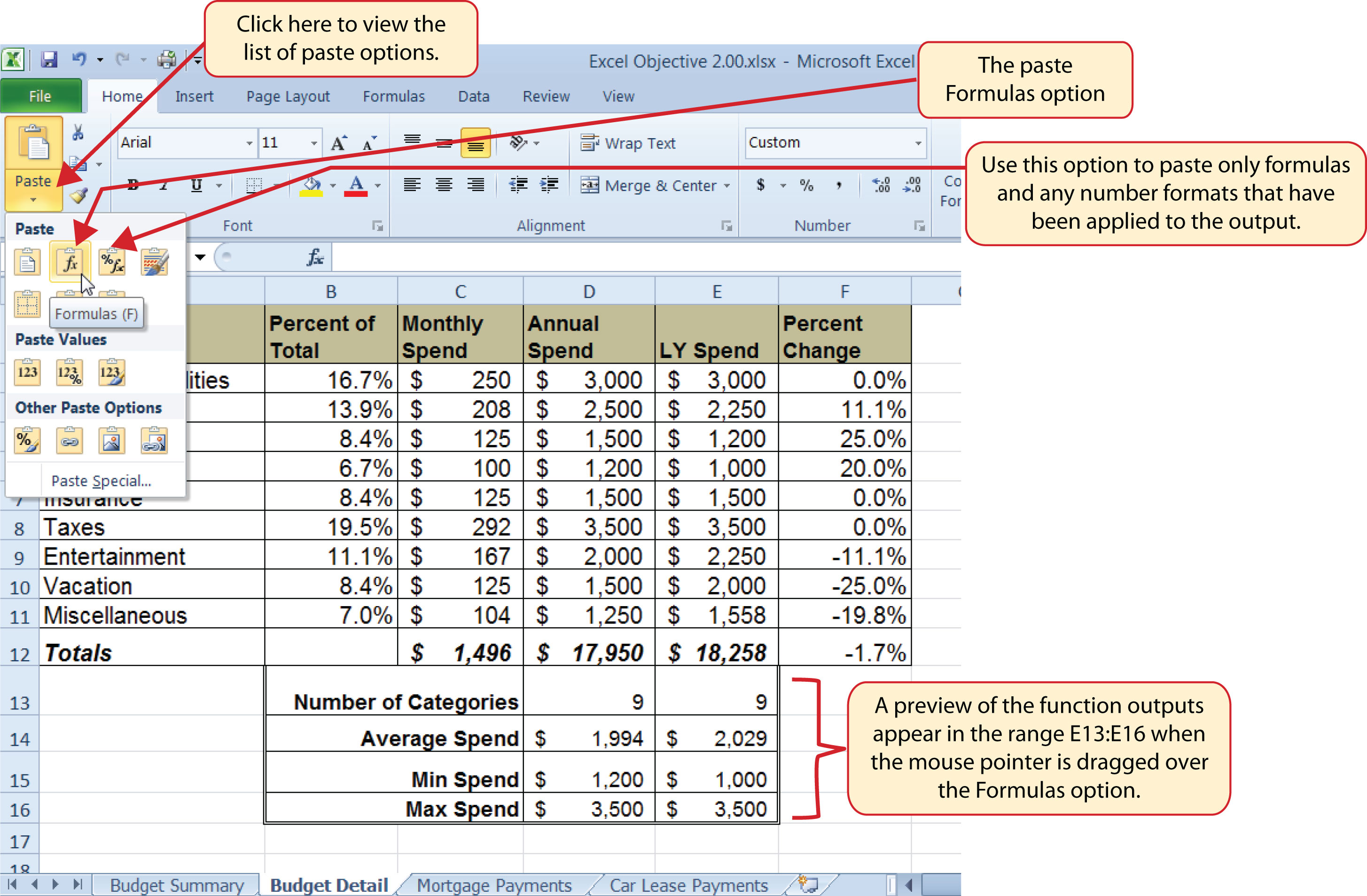 Unit 2 Formula and Functions Information Systems