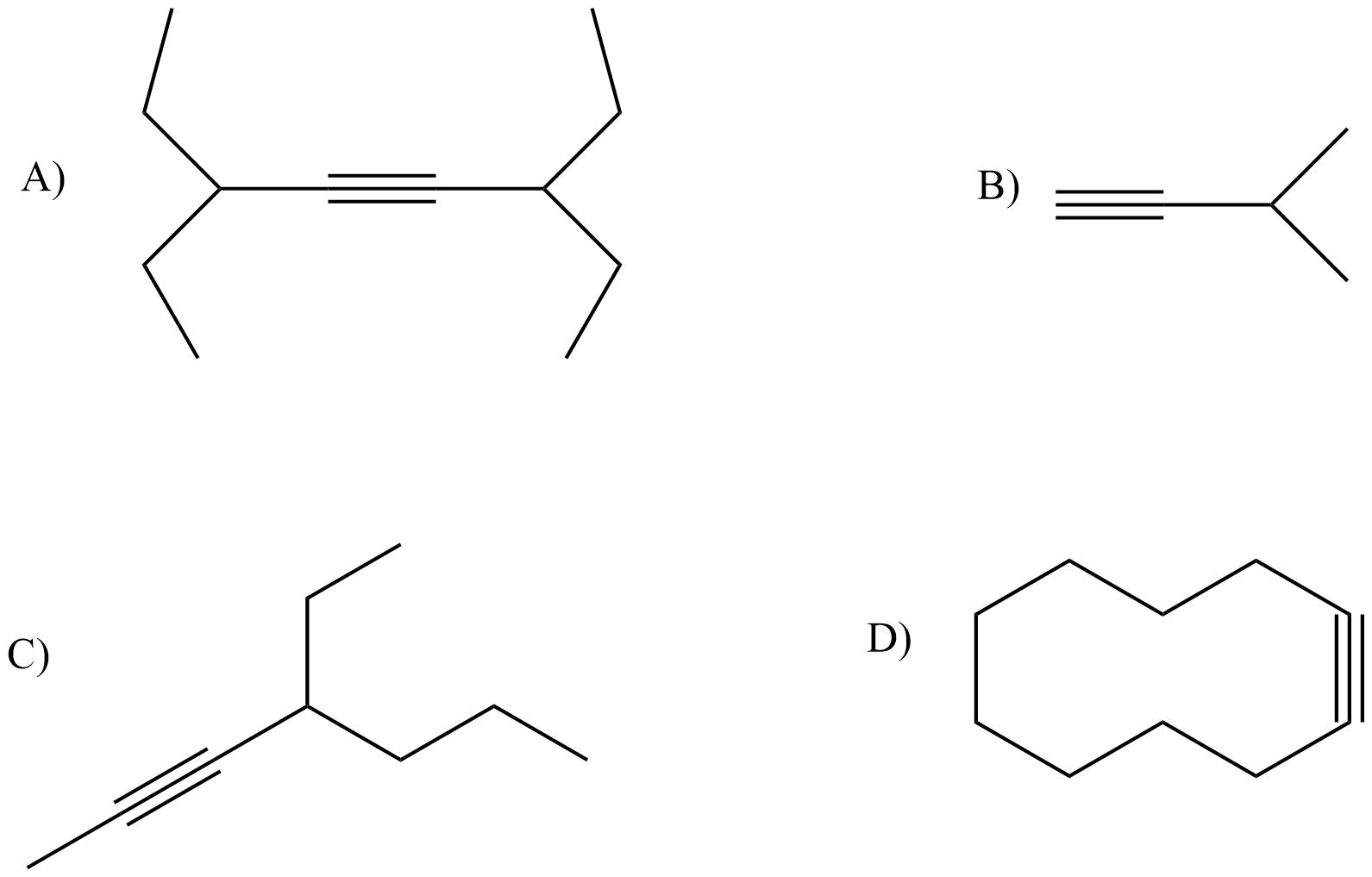 Naming Alkynes MCC Organic Chemistry