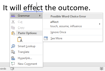 smart word grammar check