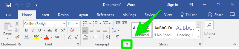 Microsoft Word Justify Last Line