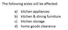 A section of text is made more visible by a numbered format list. This is an alphabetical list with the four bullet points being: a, b, c, d.