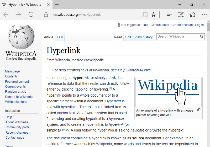 how to create a hyperlink in word to a website