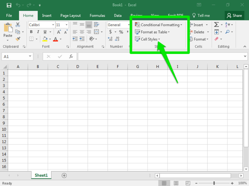 How to Apply Different Styles to a Cell in a Spreadsheet using