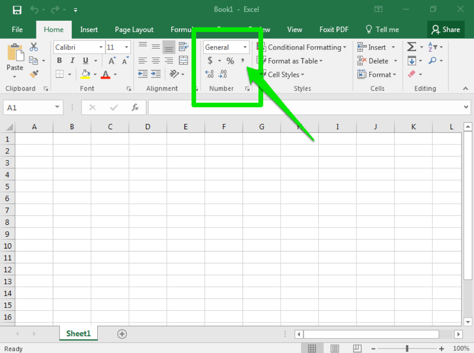 how to set default number format in excel for mac