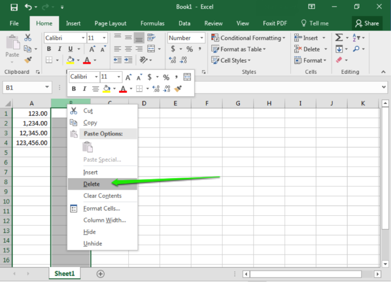 Rearranging Tables | Computer Applications for Managers