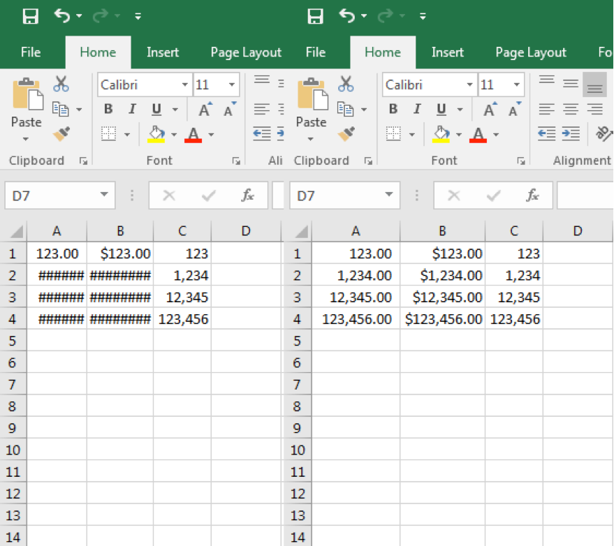 Changing Width Of Columns And Rows Computer Applications For