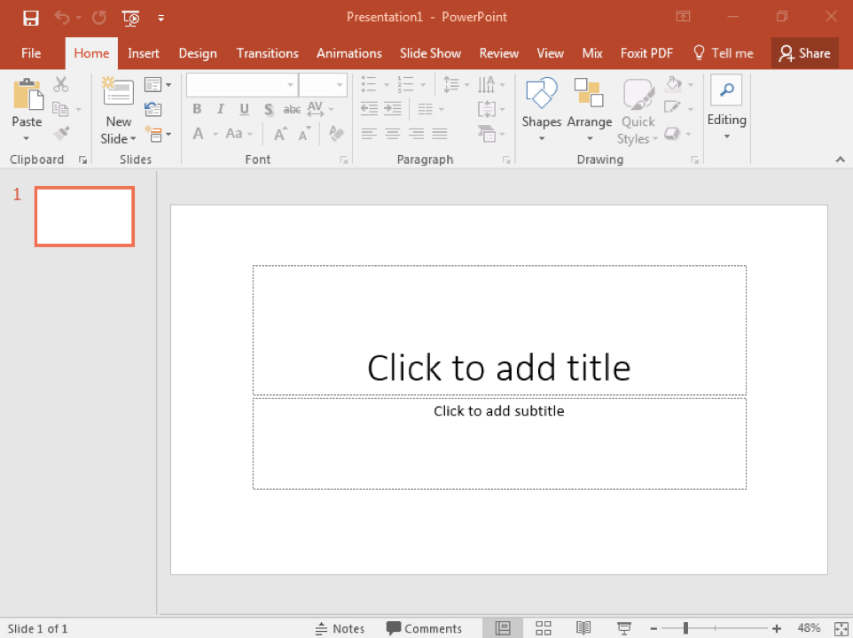 how to create new powerpoint template