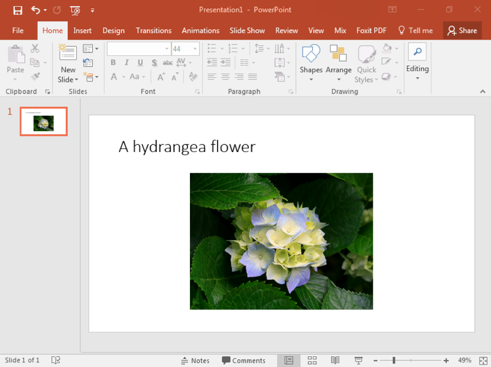 how to add word art to a slide