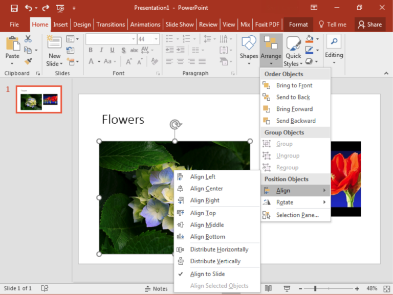 Arranging Objects | Microsoft Powerpoint