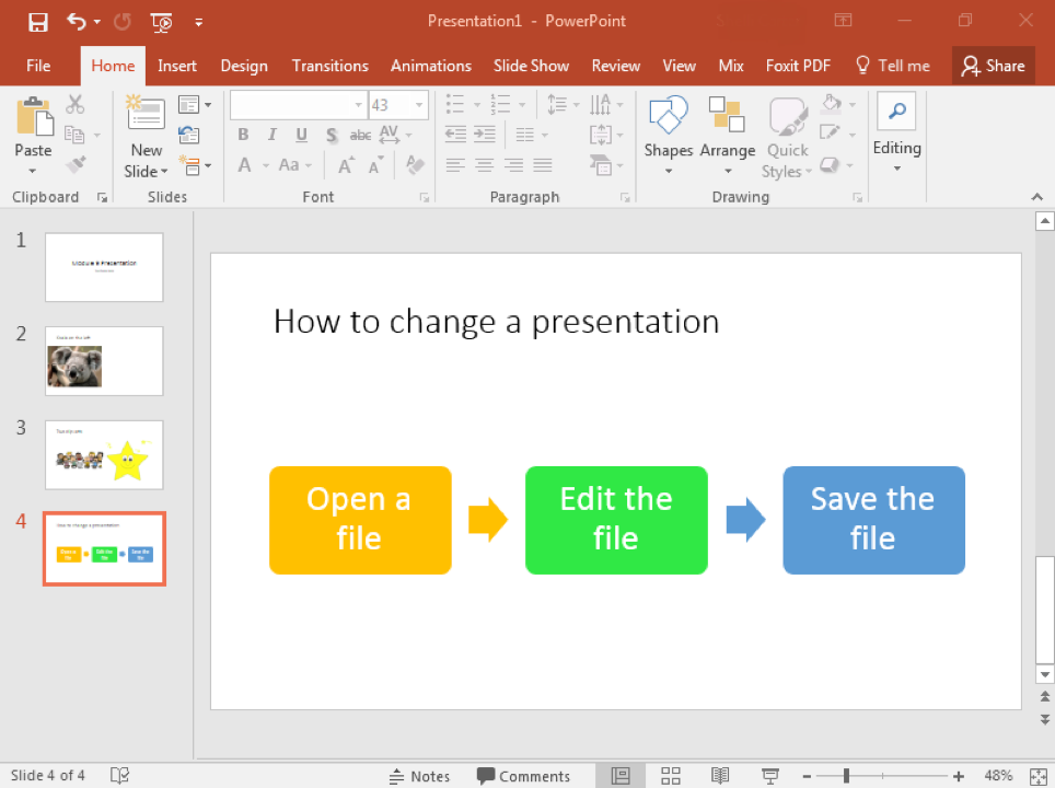 microsoft powerpoint apply template to existing presentation