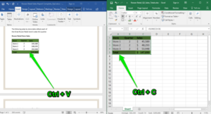 Excel Table in Word Document | Computer Applications for Managers