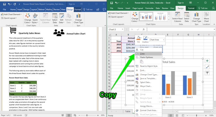 edit text in chart for excel mac