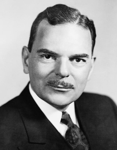 Photo portrait of Thomas Dewey