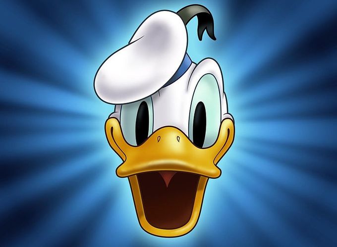 A picture of Donald Duck.