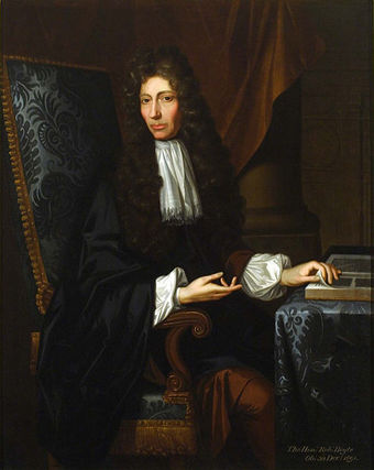 The Shannon Portrait of the Hon. Robert Boyle F. R. S. (1627-1691)