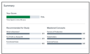 Quiz Results Summary