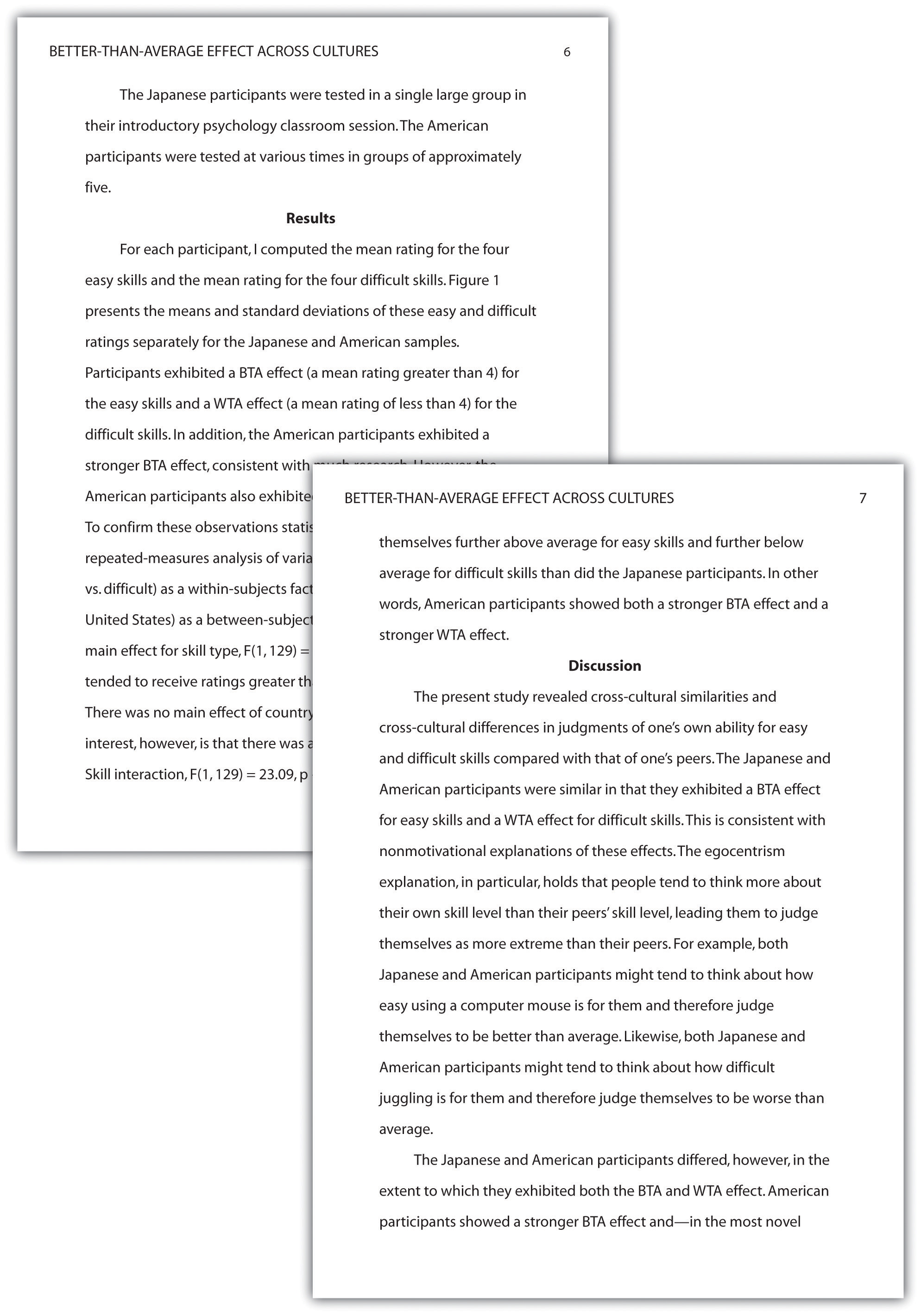 hypothesis format apa