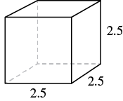 volume and surface area of a cube