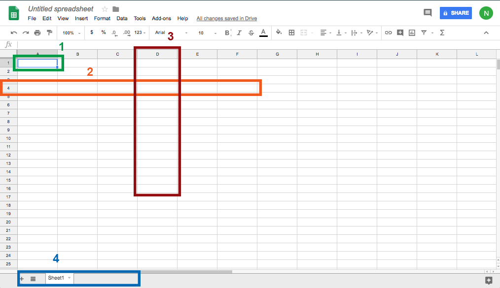 Working in Google Sheets Business Communication Skills for Managers