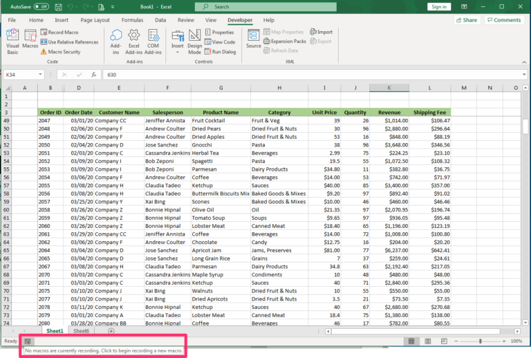 Macros | Computer Applications for Managers