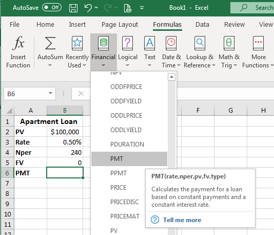 Financial Functions And Formulas Computer Applications For Managers