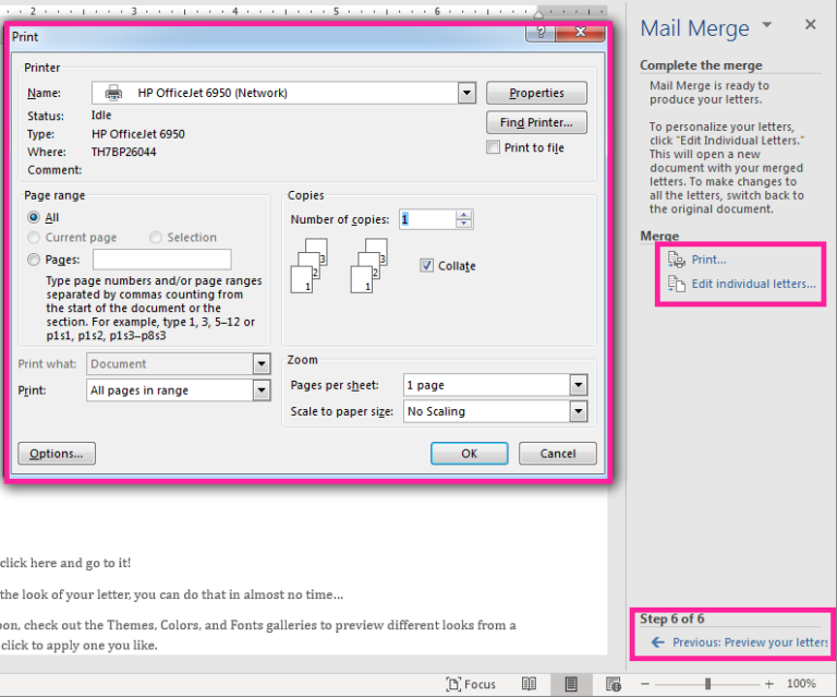 Access and Mail Merge Computer Applications for Managers