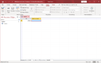 Assignment: Create New Access Database | Computer Applications for Managers