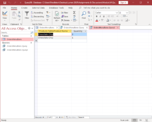 Module 15 Assignment: Create Queries for Access Database | Computer ...