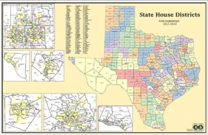 Texas House Congressional District Map