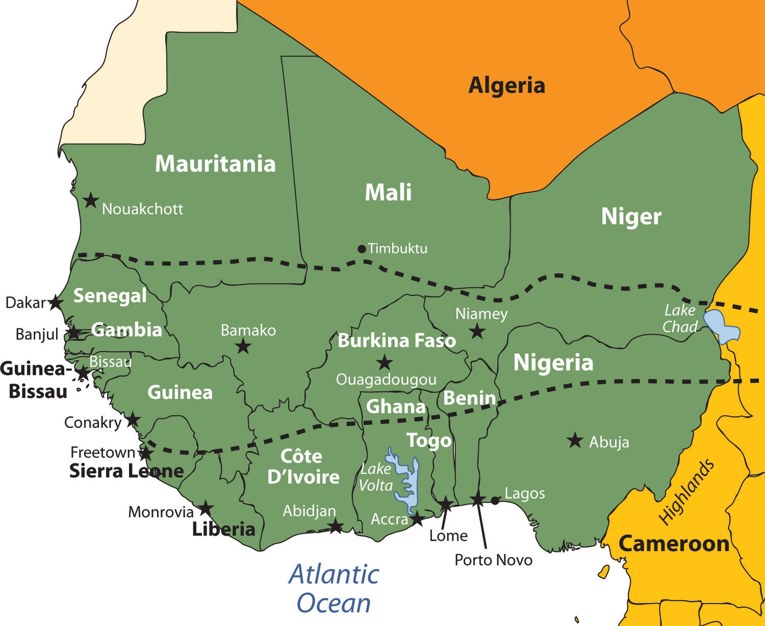 7 3 West Africa World Regional Geography 7 3 West Africa World Regional Geography