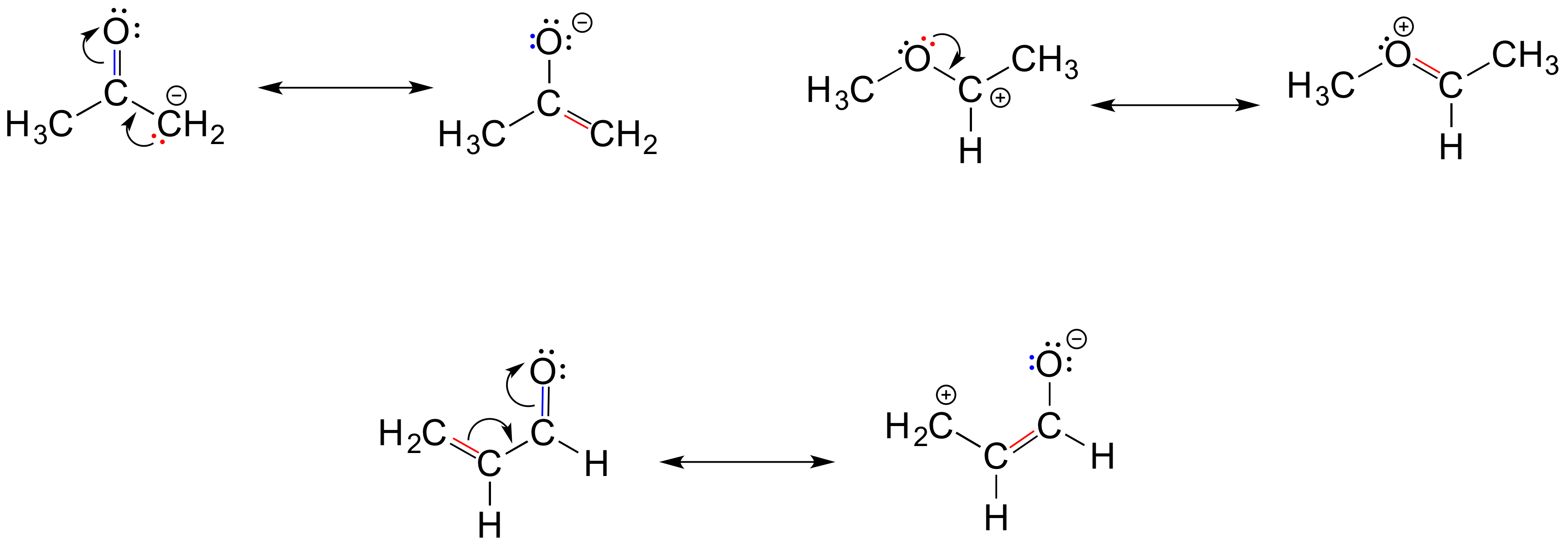 Always be very careful when drawing resonance structures that your arrows d...