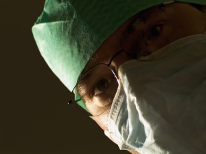 Doctor in surgical mask