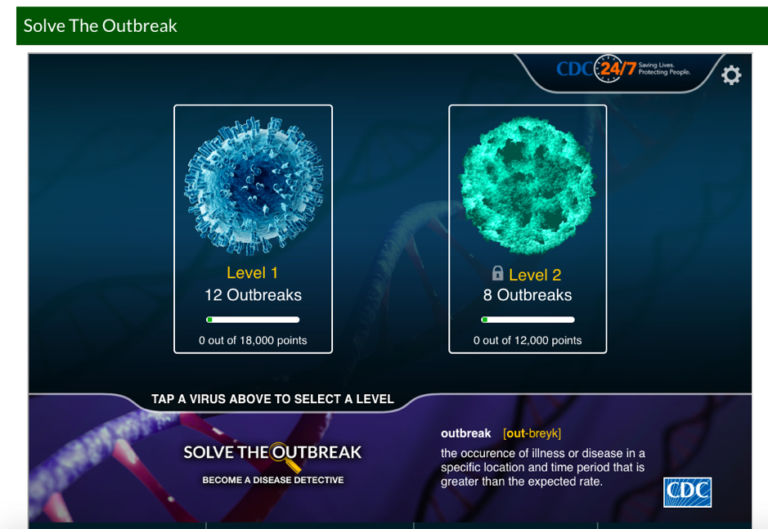 Chapter 13 Solve the Outbreak The CDC Game Models and Mechanisms
