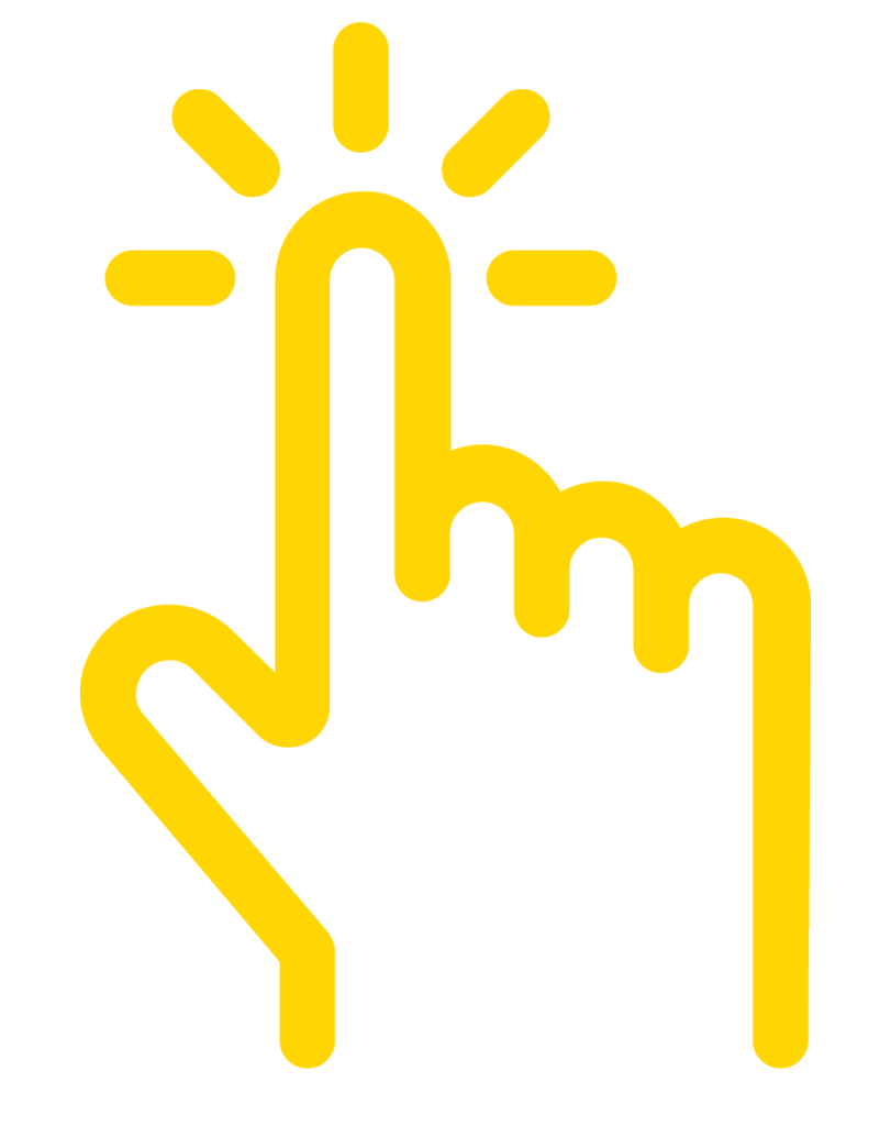 icon of a hand