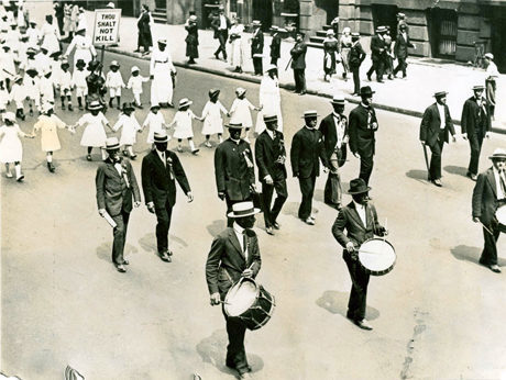 Photo of NAACP "Silent" Parade 1917