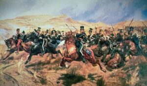 Charge of the Light Brigade by Richard Caton Woodville Jr., 1894