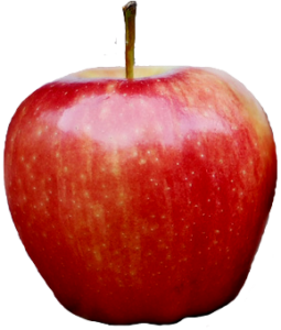 A red apple