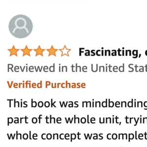 Screenshot of four-star online book review