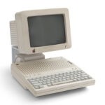 This image shows the Apple IIc.