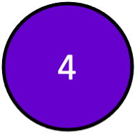 A purple circle with the number 4 in it