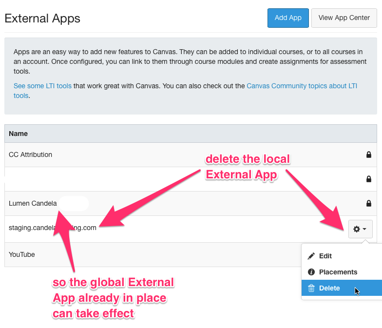 Instructure Canvas Integrating Lumen Courses in Course Shells Lumen