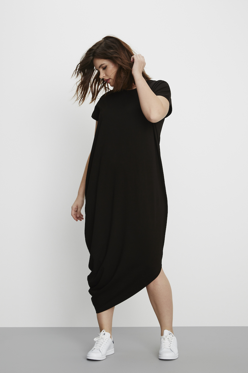 universal standard geneva dress black coverstory dresses size 12