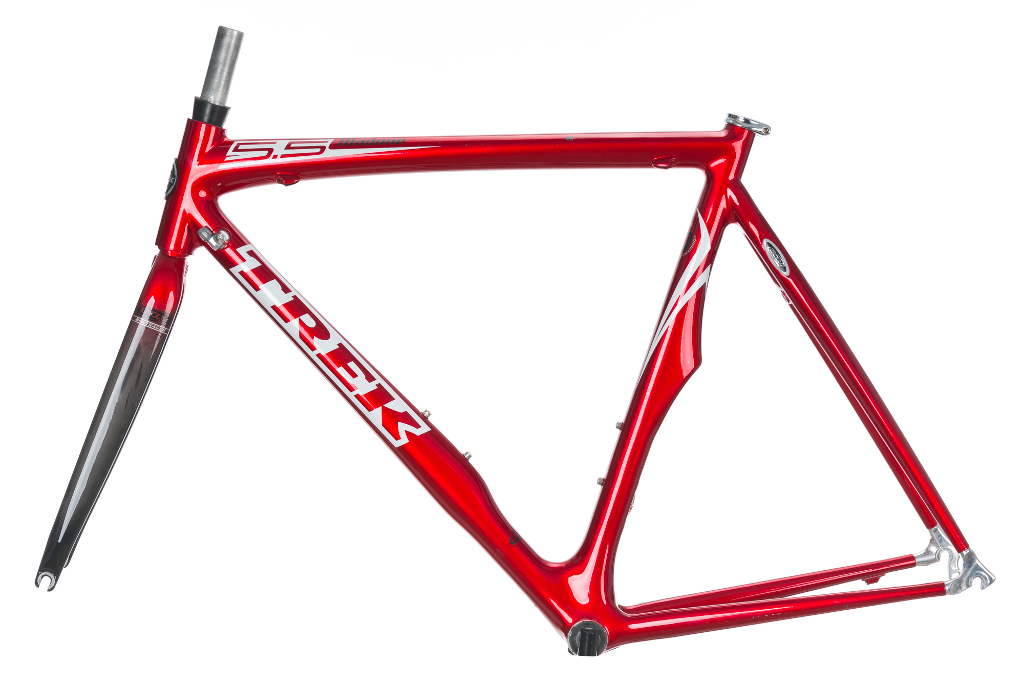 2006 Trek Madone 5.5 Road Bike Frame Set 58cm LARGE Carbon Aero eBay