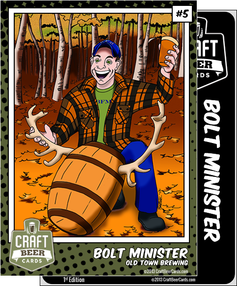 Bolt Minister Trading Card