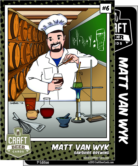 Matt Van Wyk Trading Card