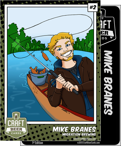 Mike Branes Trading Card