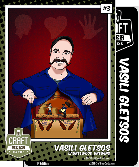 Vasili Gletsos Trading Card