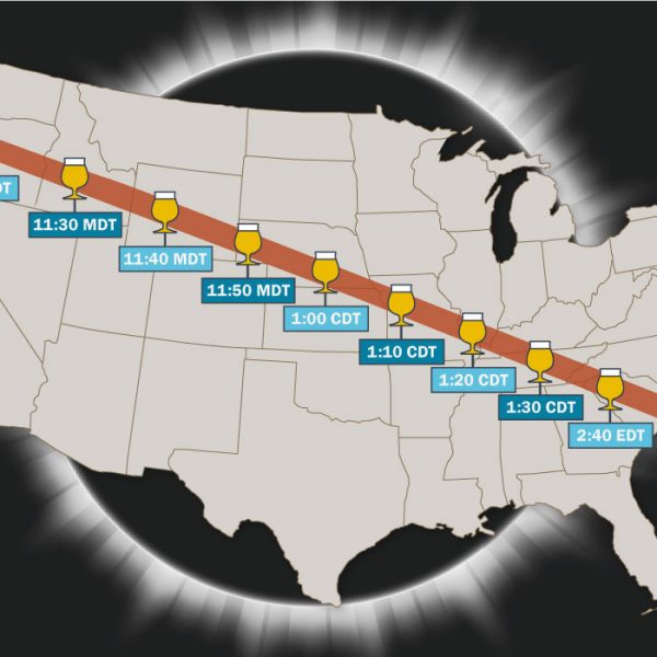 10 Breweries with a Great View of the Solar Eclipse