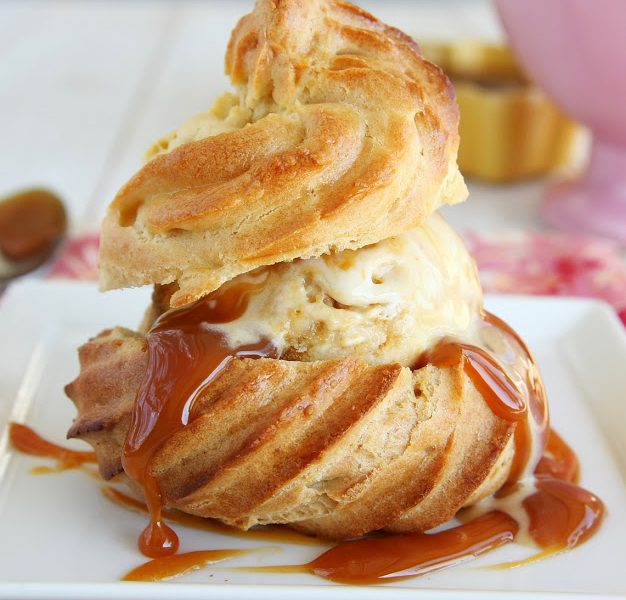 pumpkin ale profiteroles